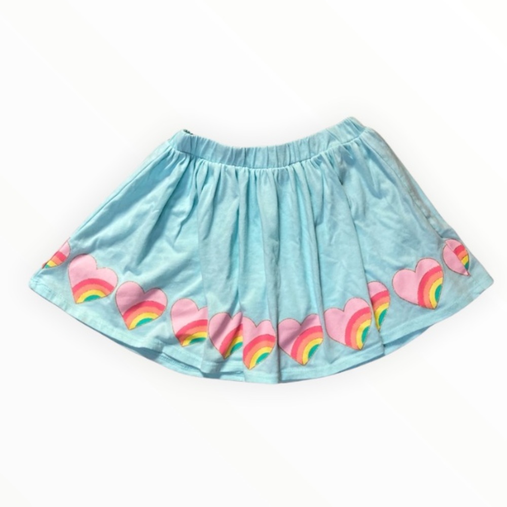 Kidtopia Rainbow Skater Skort Size 6